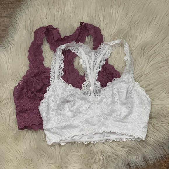 Lace Racer Back Bralette Bundle - Picture 3 of 10